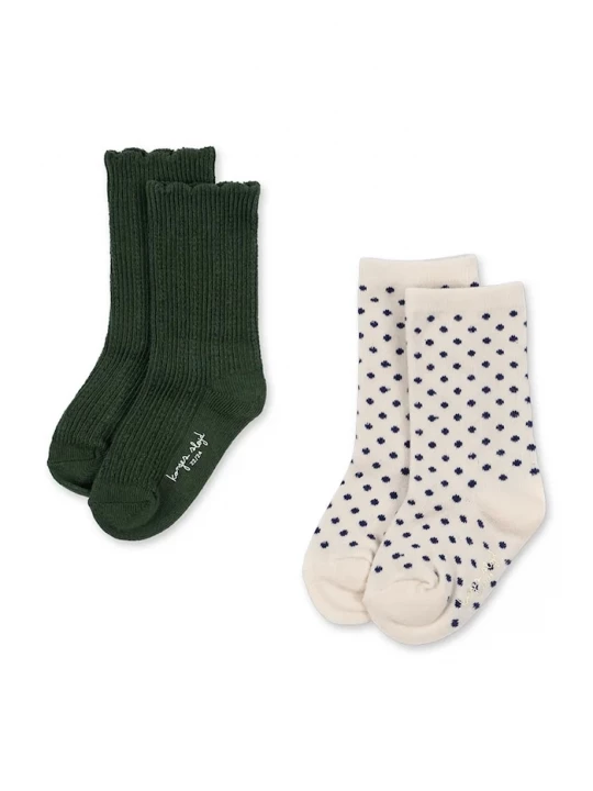 Obrázek produktu Konges Sløjd ponožky dětské 2 PACK DOT SOCKS