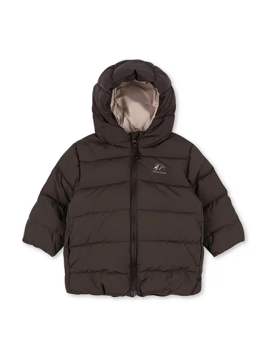 Obrázek produktu Konges Sløjd prošívaná bunda dětská ALPI JACKET GRS hnědá