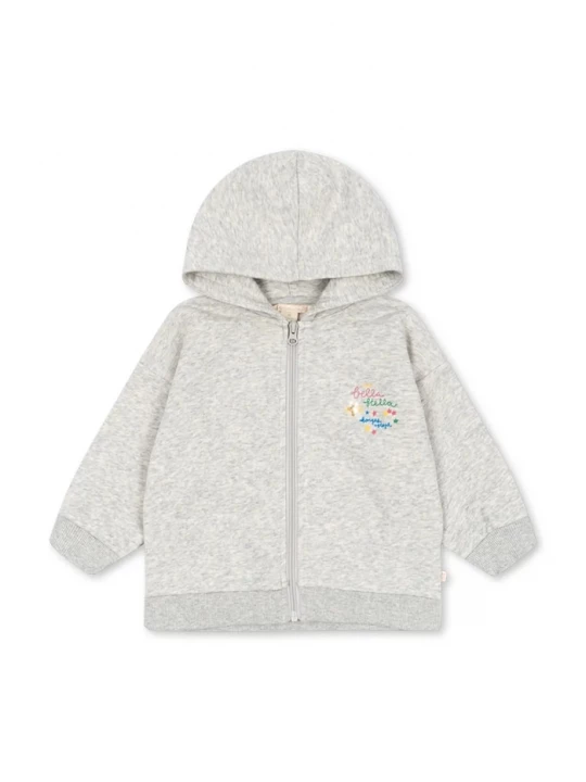 Obrázek produktu Konges Sløjd rozepínací mikina s kapucí dětská s bavlnou LOU SEQUIN SWEAT ZIP HOOD GOTS