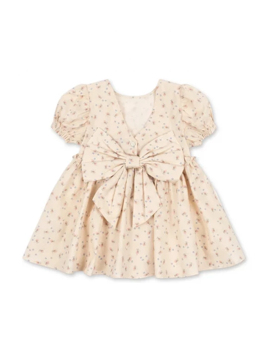 Obrázek produktu Konges Sløjd šaty EVIA BOW DRESS GOTS béžová