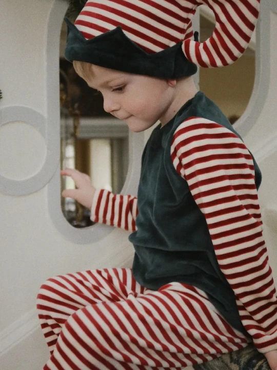 Obrázek produktu Konges Sløjd set dětský CHRISTMAS ELF COSTUME GRS červená