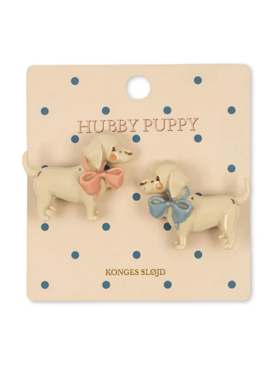 Obrázek produktu Konges Sløjd skřipce do vlasů dámské 2 PACK PUPPY HAIR CLIP 2-pack béžová