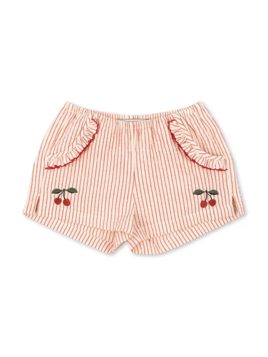 Obrázek produktu Konges Sløjd šortky dětské bavlněné ELLIE FRILL SHORTS GOTS růžová