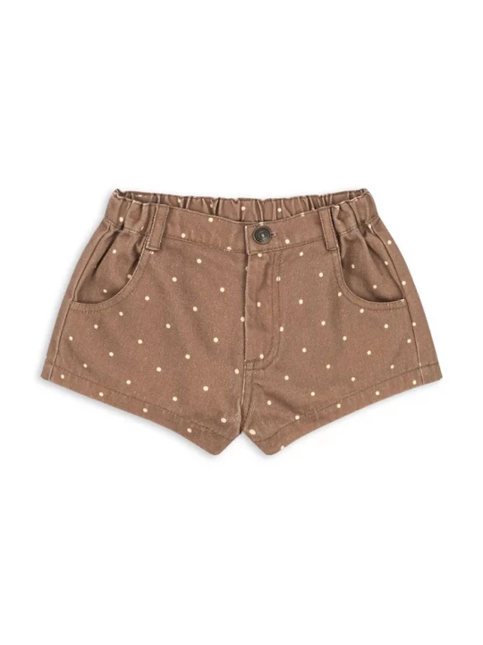 Obrázek produktu Konges Sløjd šortky dětské bavlněné MAGOT SHORTS GOTS hnědá