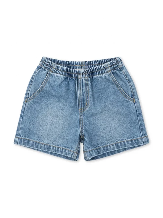 Obrázek produktu Konges Sløjd šortky dětské džínové MAGOT DENIM SHORTS GOTS námořnická modř