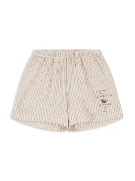 Obrázek produktu Konges Sløjd šortky dětské s bavlnou ELLIOT SHORTS GOTS béžová