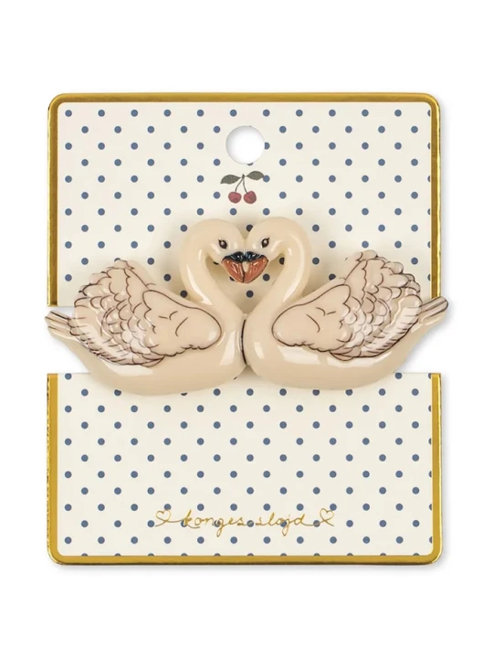 Obrázek produktu Konges Sløjd sponka do vlasů dětská SWAN BIG HAIR CLIP béžová