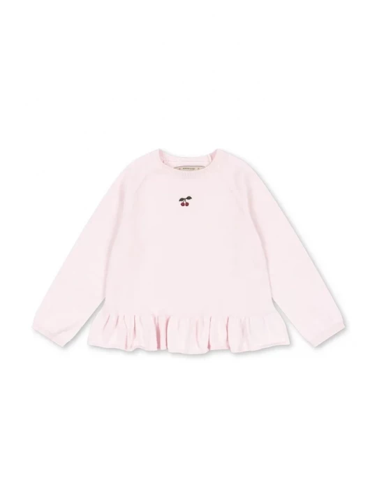 Obrázek produktu Konges Sløjd svetr dětský bavlněný CATHY SWEATER růžová