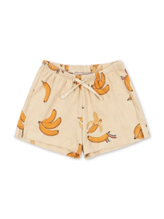 Obrázek produktu Konges Sløjd teplákové šortky dětské bavlněné ITTY SHORTS GOTS žlutá