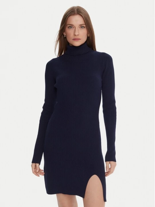Obrázek produktu Kontatto Úpletové šaty 3M0827C Tmavomodrá Slim Fit