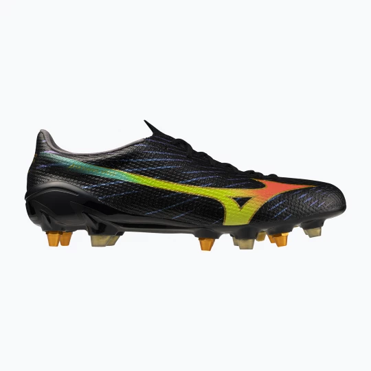 Obrázek produktu Kopačky Mizuno Alfa III Elite Mix black / lava orange / evening primrose