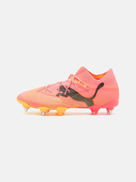 Obrázek produktu Kopačky na měkký povrch Puma skvrnitě oranžová