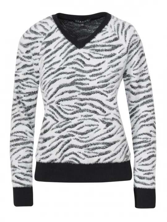 Obrázek produktu KOROSHI Svetr černá / offwhite