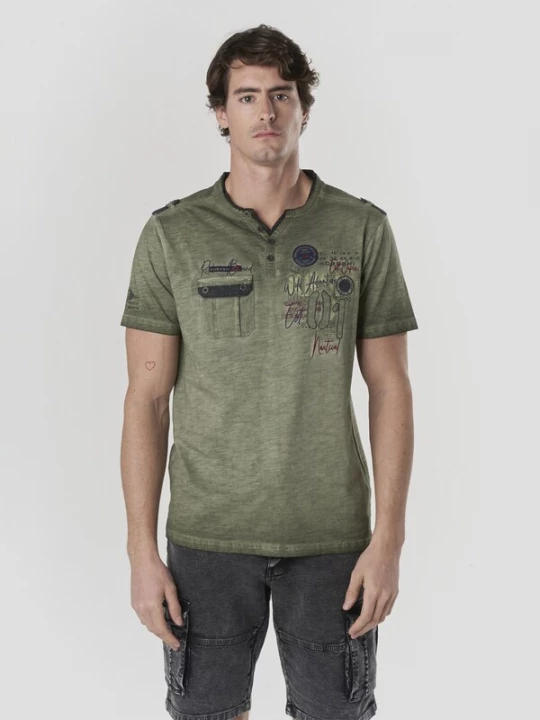 Obrázek produktu KOROSHI Tričko khaki