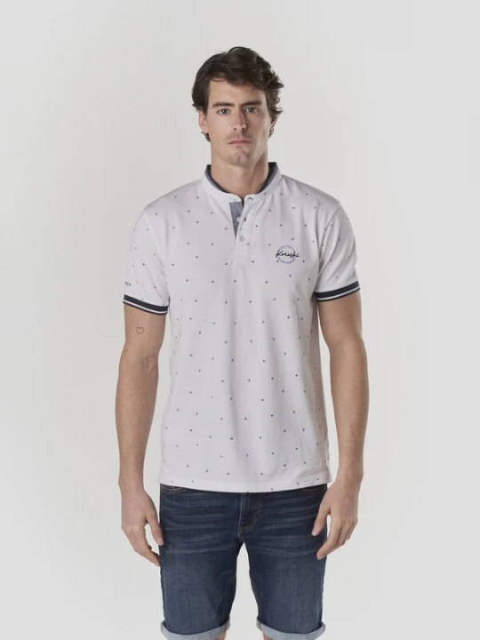 Obrázek produktu KOROSHI Tričko modrá / offwhite