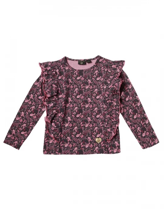 Obrázek produktu KOROSHI Tričko pink / světle růžová / černá