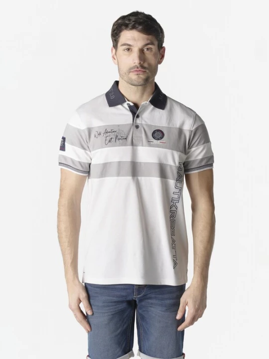 Obrázek produktu KOROSHI Tričko světle šedá / offwhite