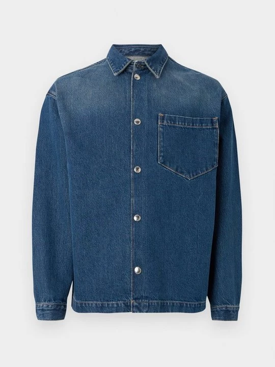 Obrázek produktu Košile 7 For All Mankind šedomodrý denim