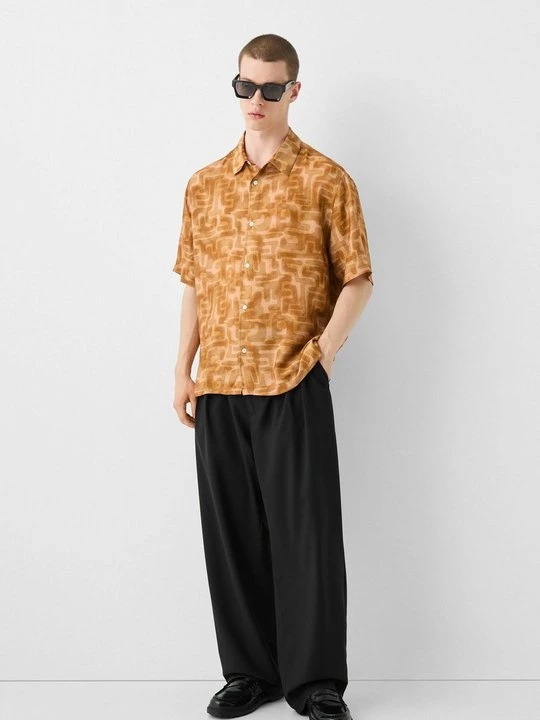 Obrázek produktu Košile Bershka okrová