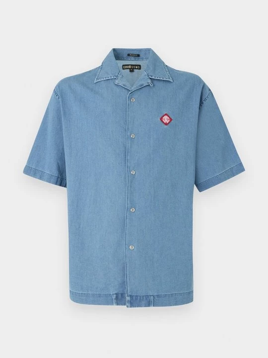 Obrázek produktu Košile Cavalli Uomo tmavomodrý denim