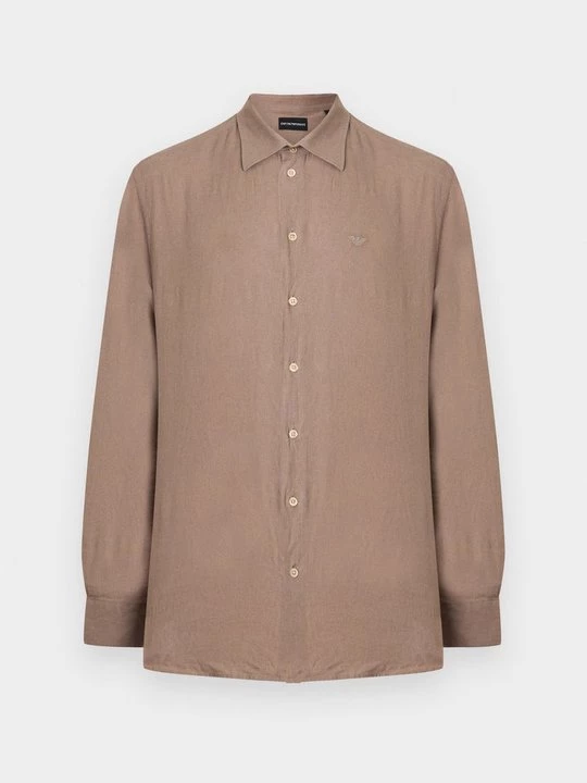 Obrázek produktu Košile Emporio Armani světle hnědošedá