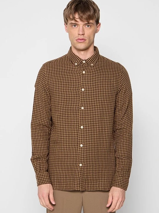 Obrázek produktu Košile KnowledgeCotton Apparel hnědá