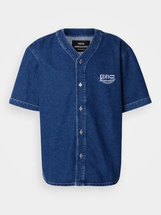 Obrázek produktu Košile Mads Nørgaard šedomodrý denim