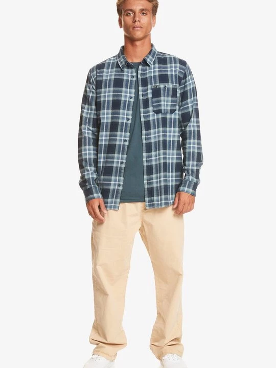 Obrázek produktu Košile Quiksilver melírovaná tmavě modrá