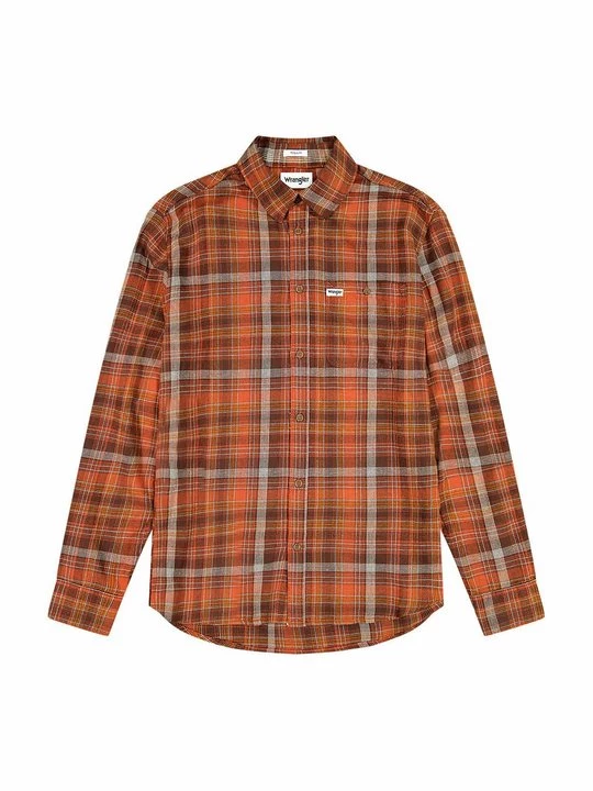 Obrázek produktu Košile Wrangler melírovaná červená
