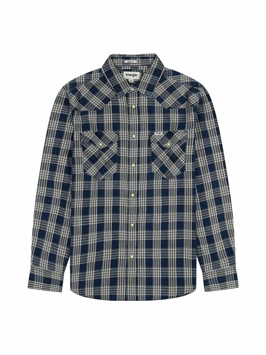 Obrázek produktu Košile Wrangler modrý denim