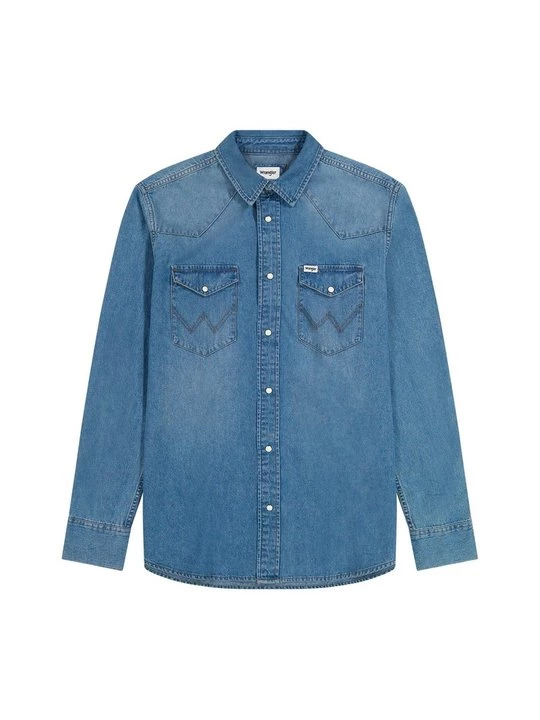 Obrázek produktu Košile Wrangler modrý denim