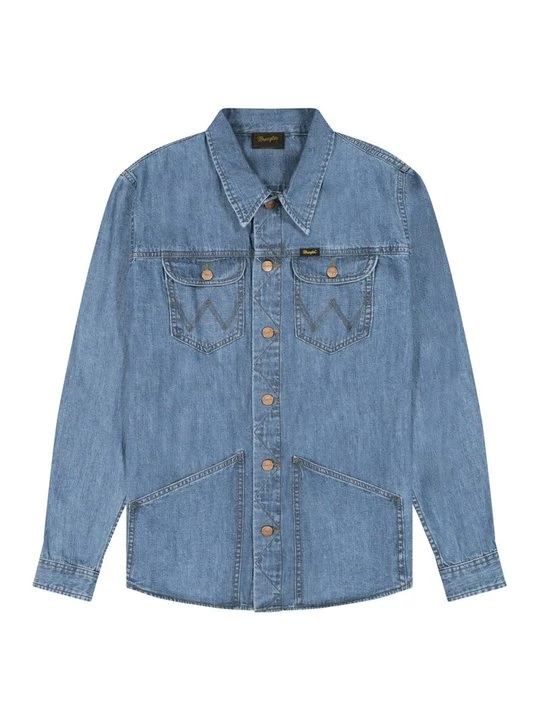Obrázek produktu Košile Wrangler modrý denim