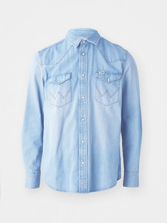 Obrázek produktu Košile Wrangler světlemodrý denim
