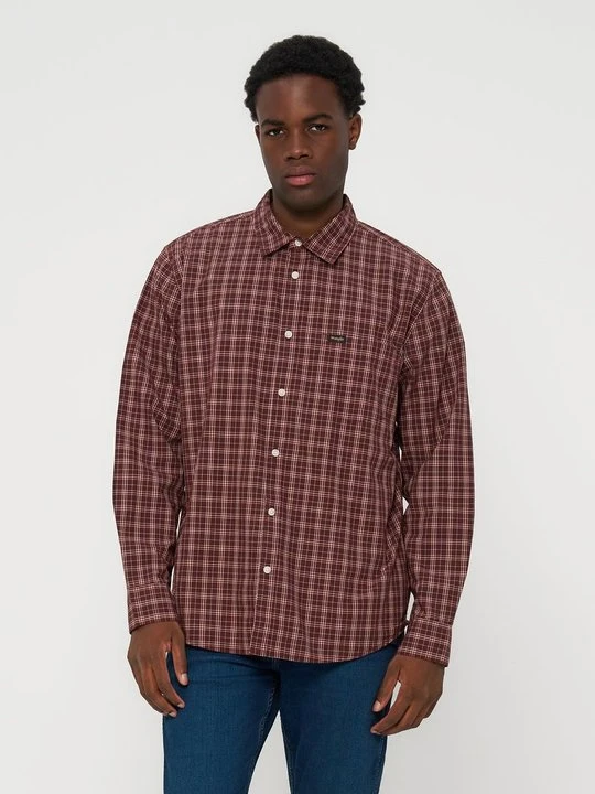 Obrázek produktu Košile Wrangler tmavě hnědá