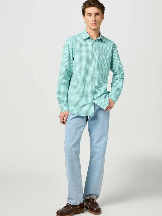 Obrázek produktu Košile Wrangler tyrkysová