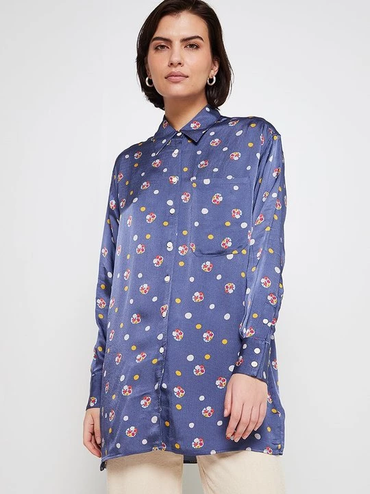 Obrázek produktu Košilová halenka American Vintage modrá