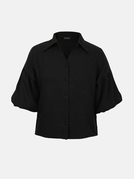 Obrázek produktu Košilová halenka Anna Field By Zalando černá