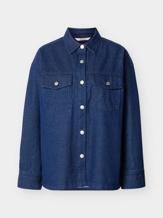 Obrázek produktu Košilová halenka Barbour tmavomodrý denim