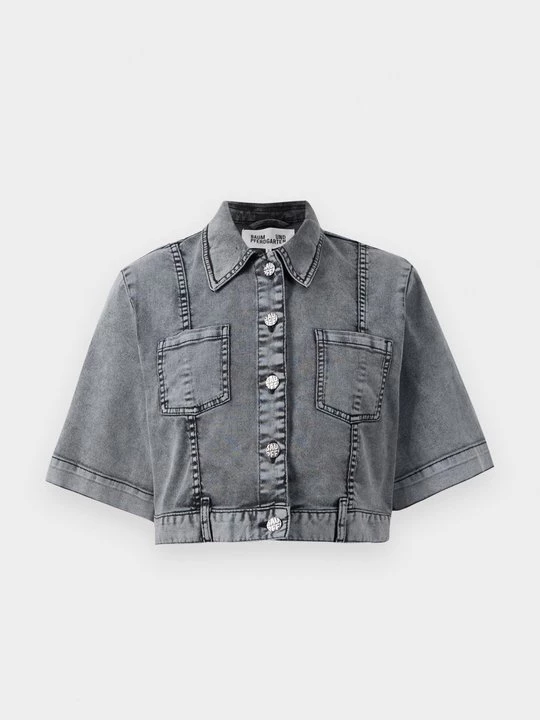 Obrázek produktu Košilová halenka BAUM UND PFERDGARTEN bělený denim