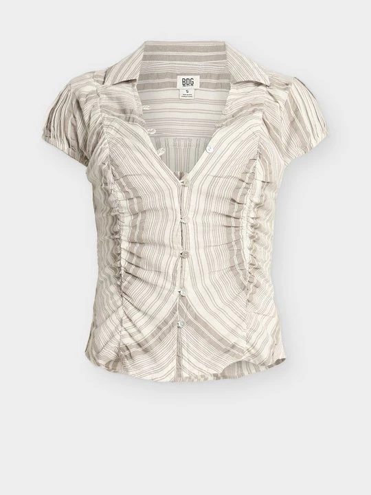 Obrázek produktu Košilová halenka BDG Urban Outfitters hnědá