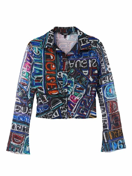 Obrázek produktu Košilová halenka Desigual modrá