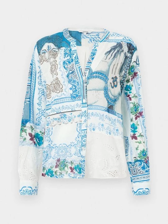 Obrázek produktu Košilová halenka Desigual světle modrá