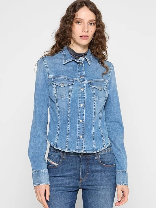 Obrázek produktu Košilová halenka Diesel modrý denim