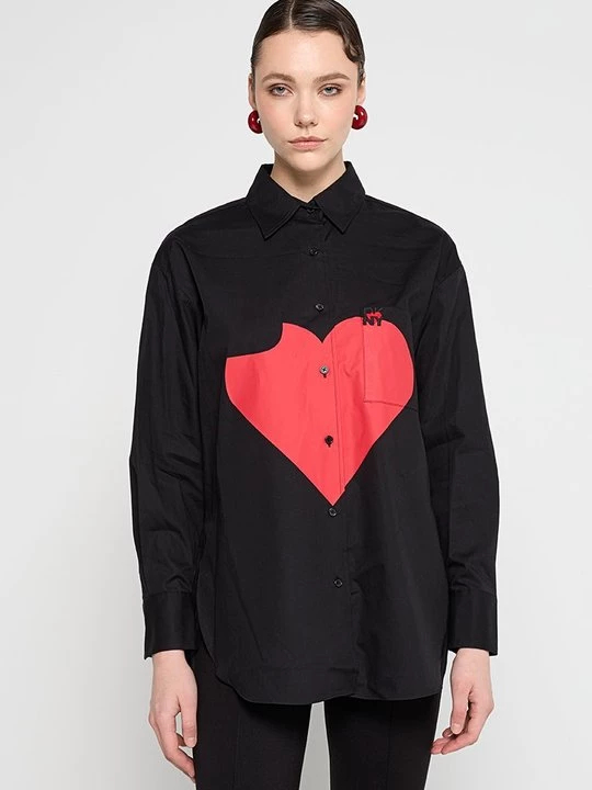 Obrázek produktu Košilová halenka DKNY černá