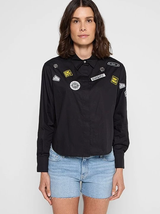 Obrázek produktu Košilová halenka DKNY černá