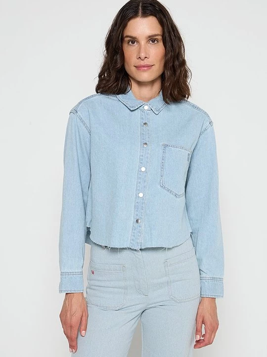 Obrázek produktu Košilová halenka DKNY světle modrá