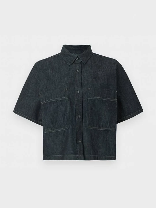 Obrázek produktu Košilová halenka Edwin tmavomodrý denim