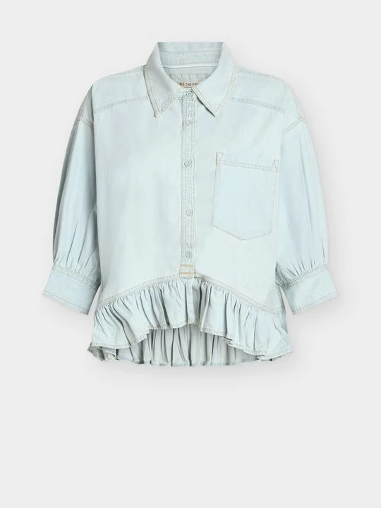 Obrázek produktu Košilová halenka Free People modrá