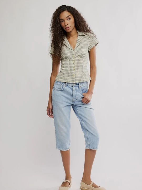 Obrázek produktu Košilová halenka Free People zelená
