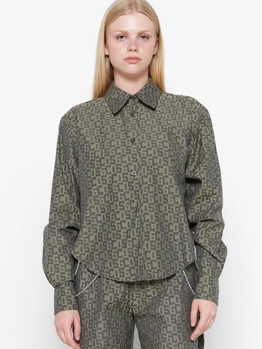Obrázek produktu Košilová halenka GCDS khaki